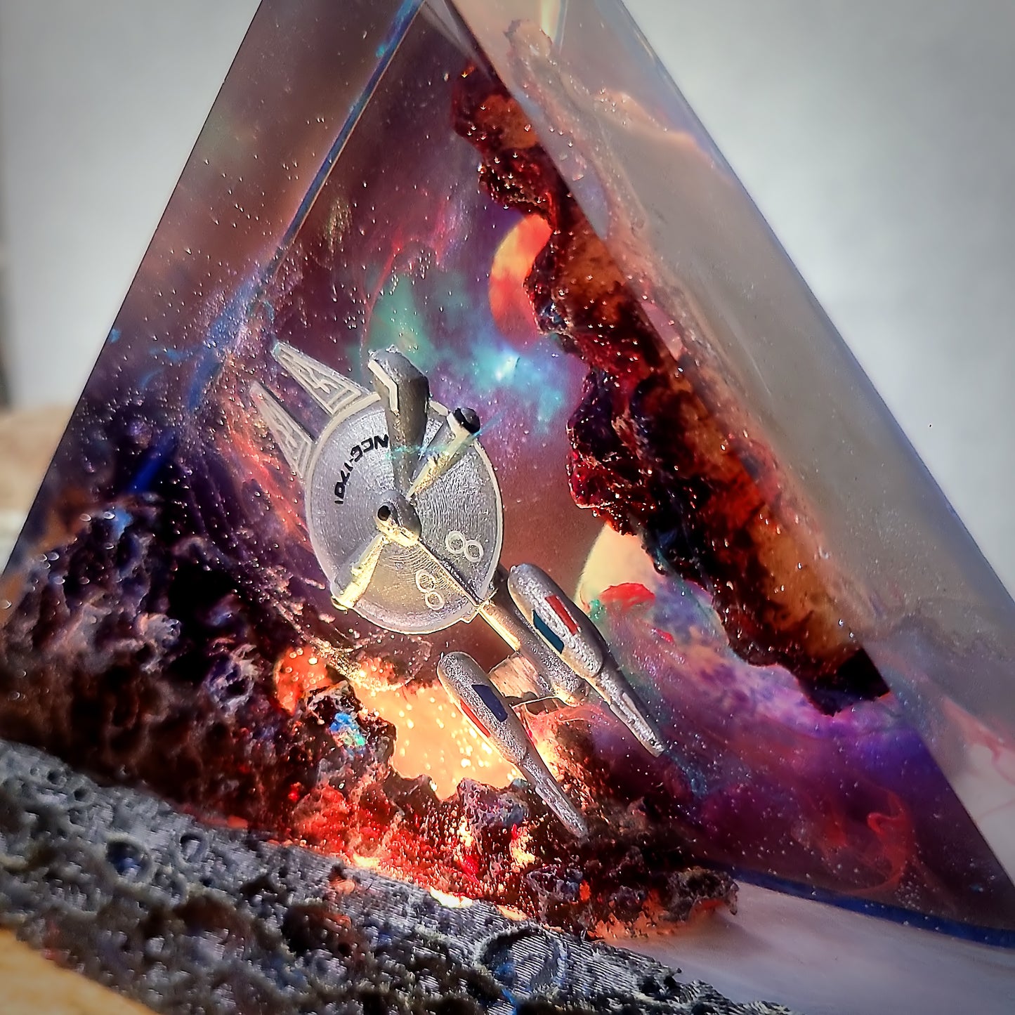 Galaxy Startrek Triangle