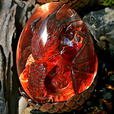 Fire Dragon Egg Lamp