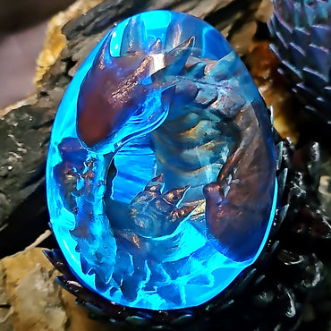 Forest Dragon Egg Lamp